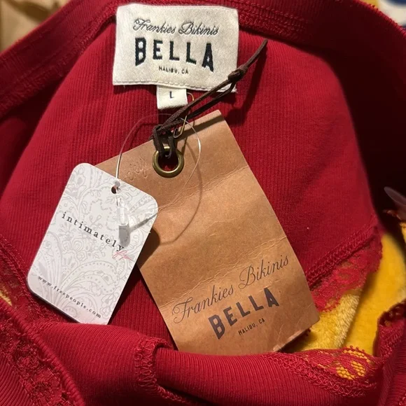 3091. Free People X BELLA HADID Bluebell Cotton Brief